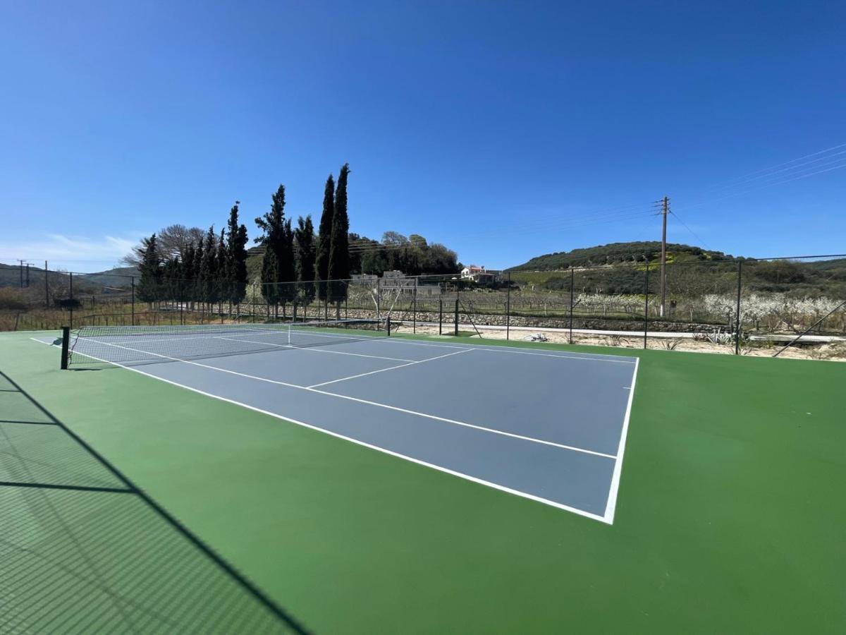 Villa Mantilari Wine Estate 7 Apartments 2 Private Pools 1 Heated Tennis Court Fitness Center Archanes Exteriér fotografie